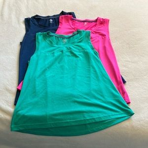 Athletic Works Sleeveless Women's Tops - Navy Blue, Green, Pink ⭐️ Golf Bundle!